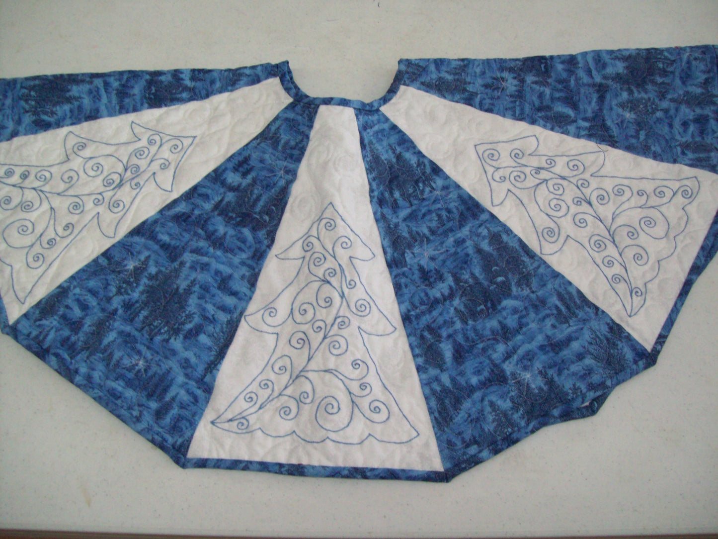 Embroidered Tree Skirt