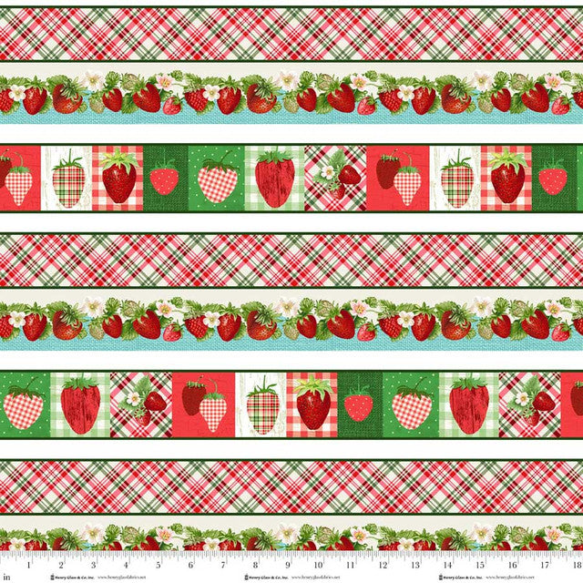 Berry Besties Multi Border Stripe 2268-86