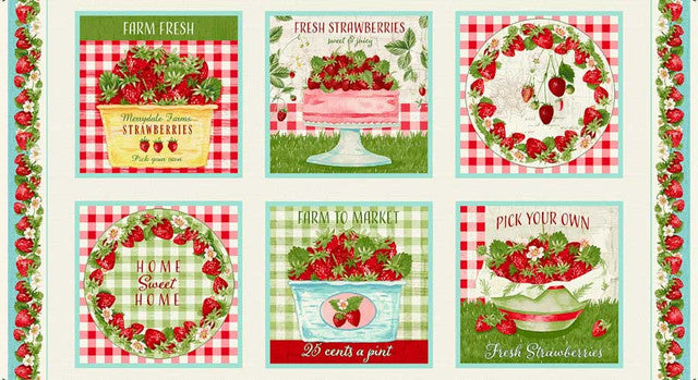 Berry Besties Panel Blocks #2269B-81