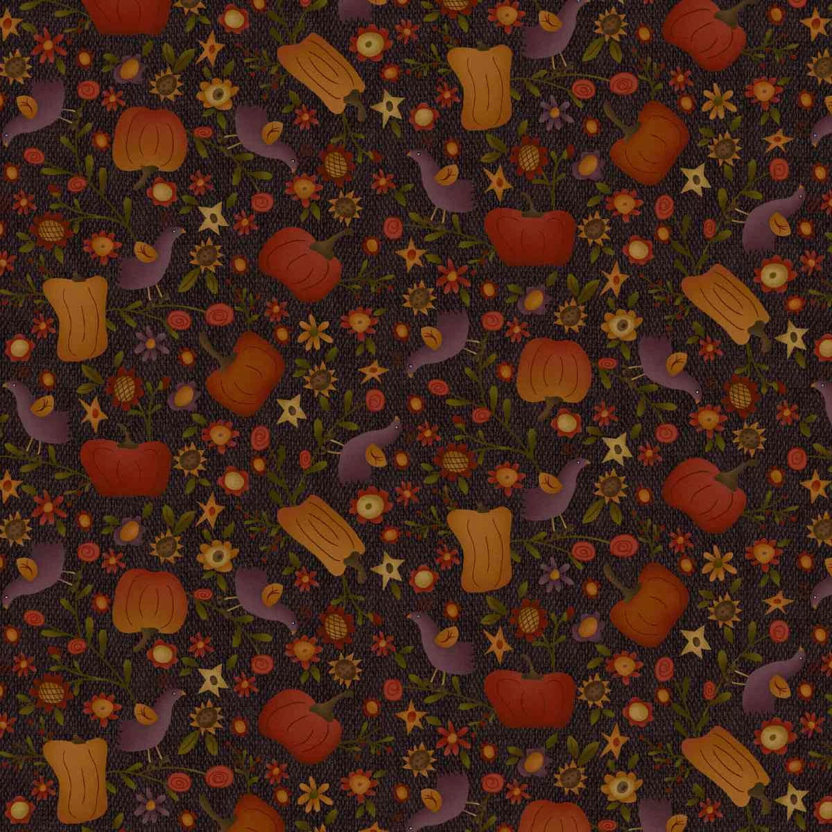 Bountiful Blessings Black/Brown 3632-93