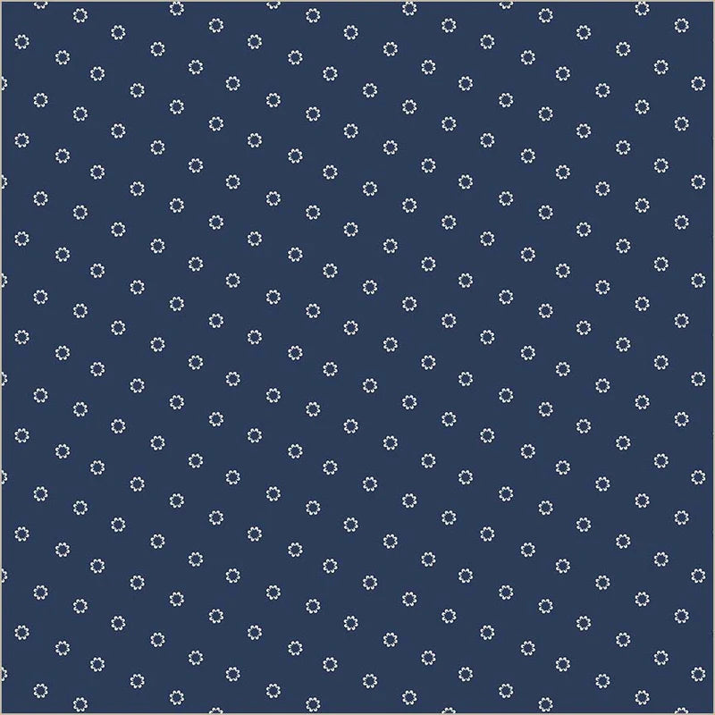 Swatch Book Daisies 54754-1 Navy