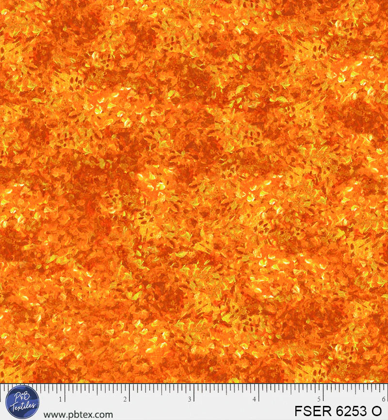 Fireside Serenity Painted Foliage Texture FSER 6253-O