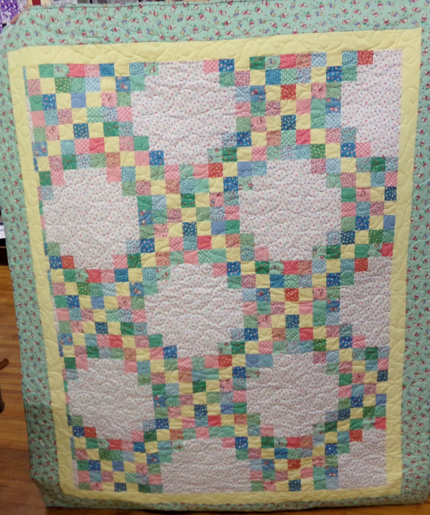Small Cheater Fabric Quilt Kit