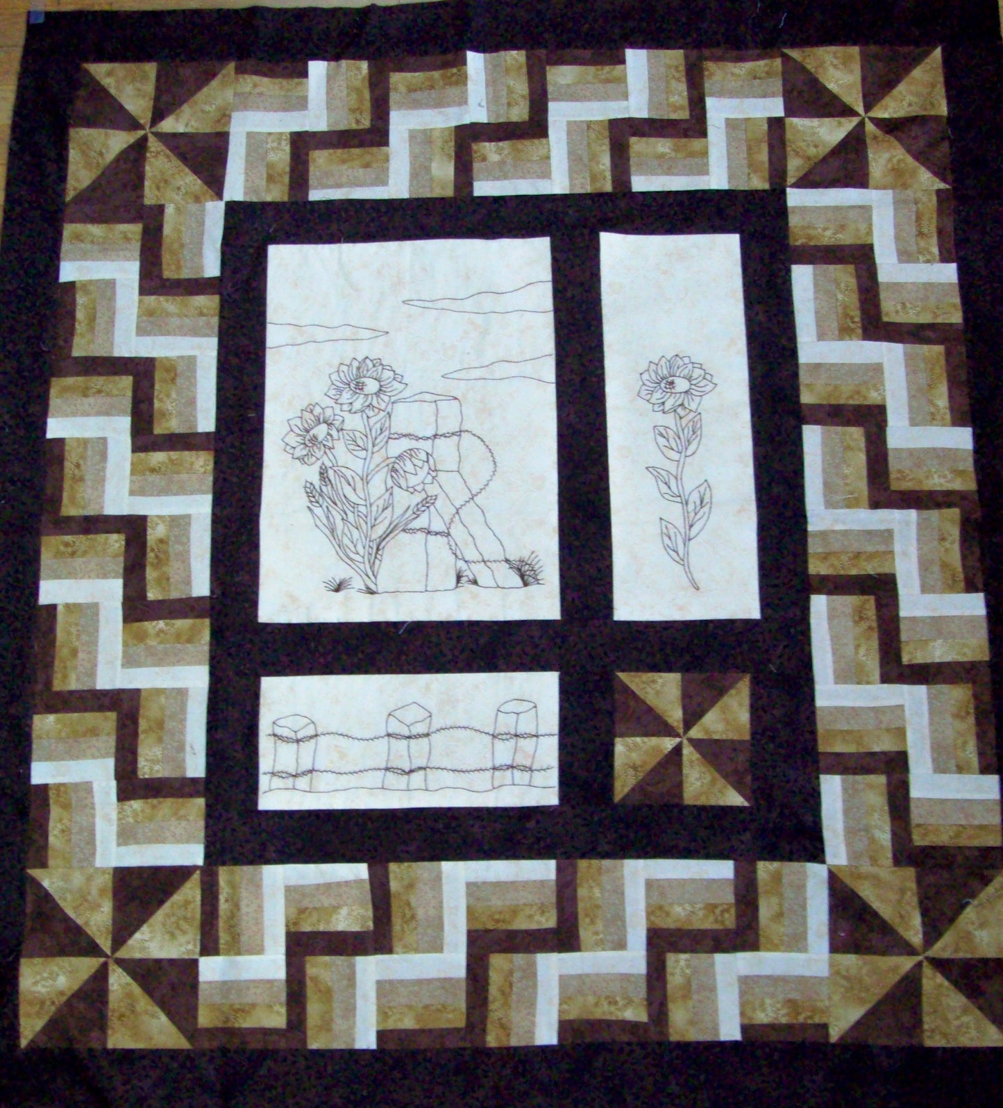 Post Rock Country Wall Hanging
