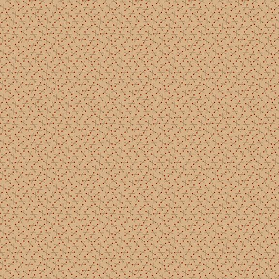 Black Sheep Cottons by Pam Buda 171938D Pick Up Sticks Beige