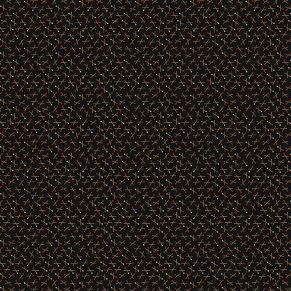 Black Sheep Cottons by Pam Buda 171938D Pick Up Sticks Black