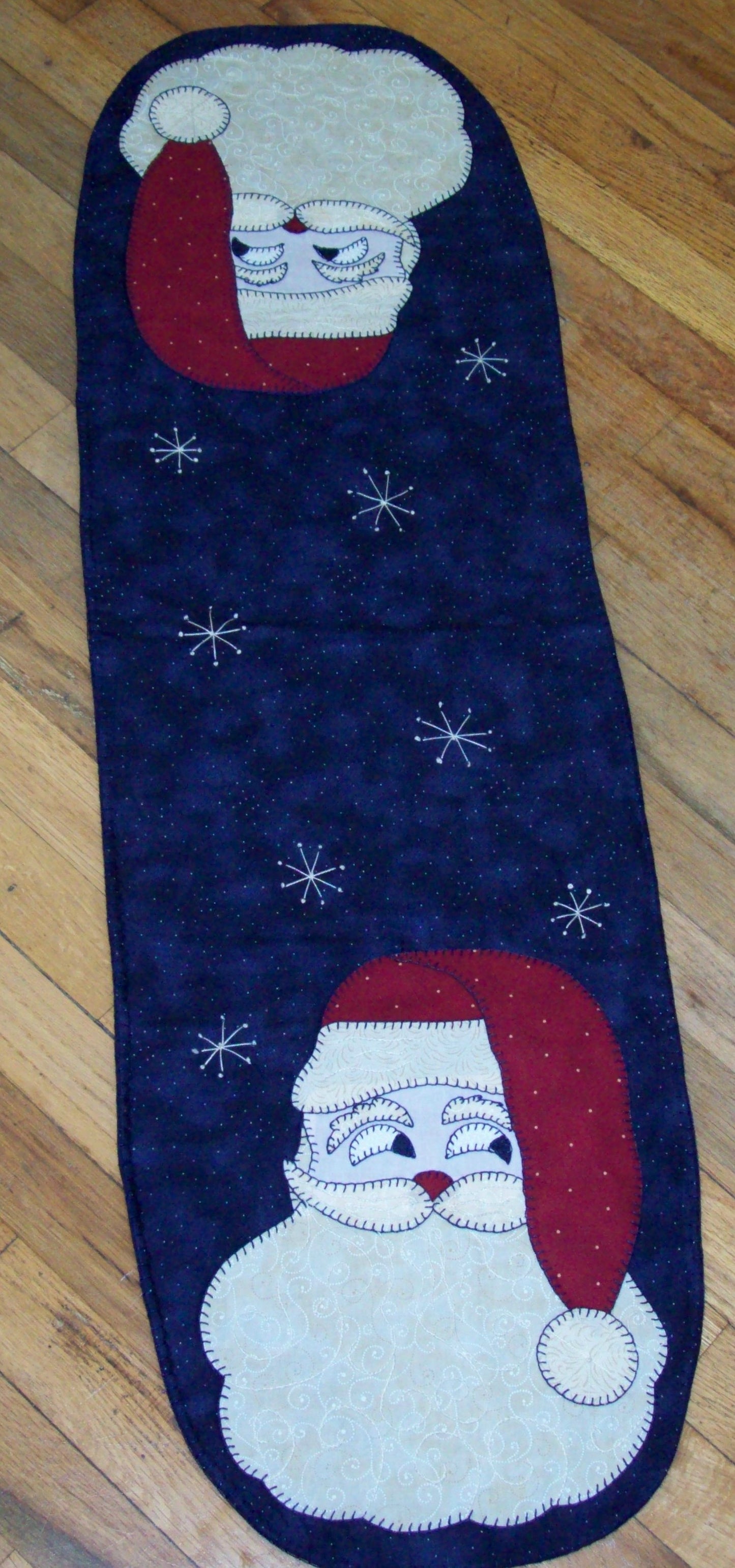 Santa's Watching Table Runner