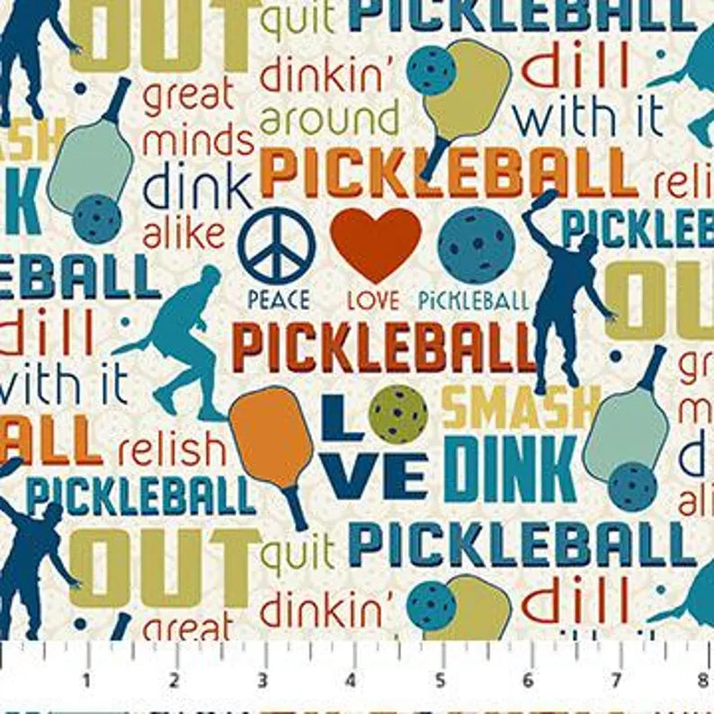 Pickleball Cream Multi # 27534-11