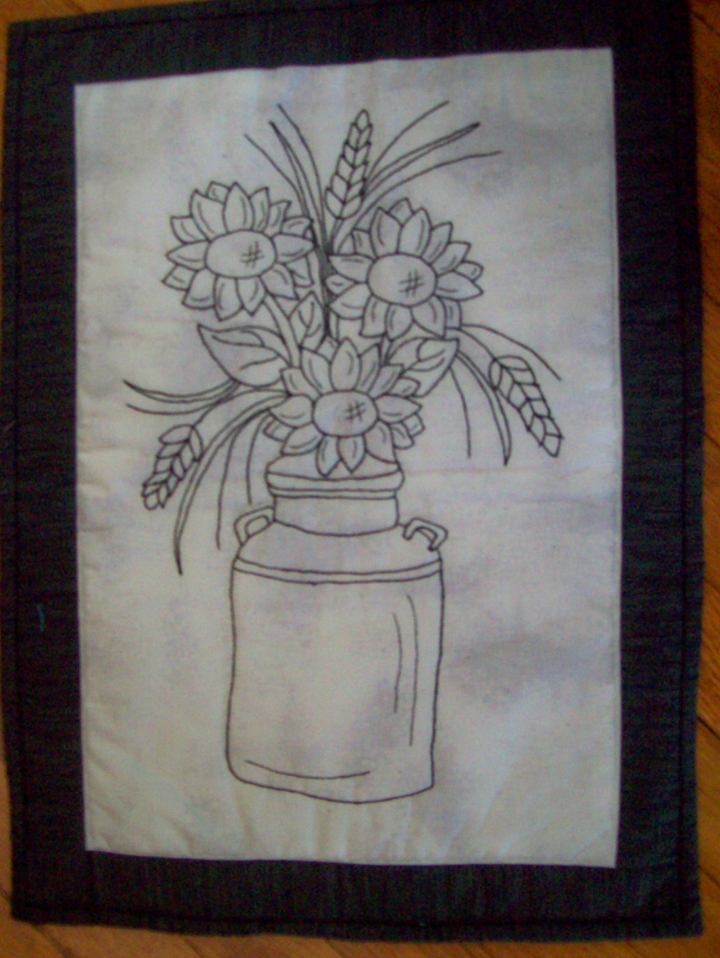 Milk Can Series: Sunflowers