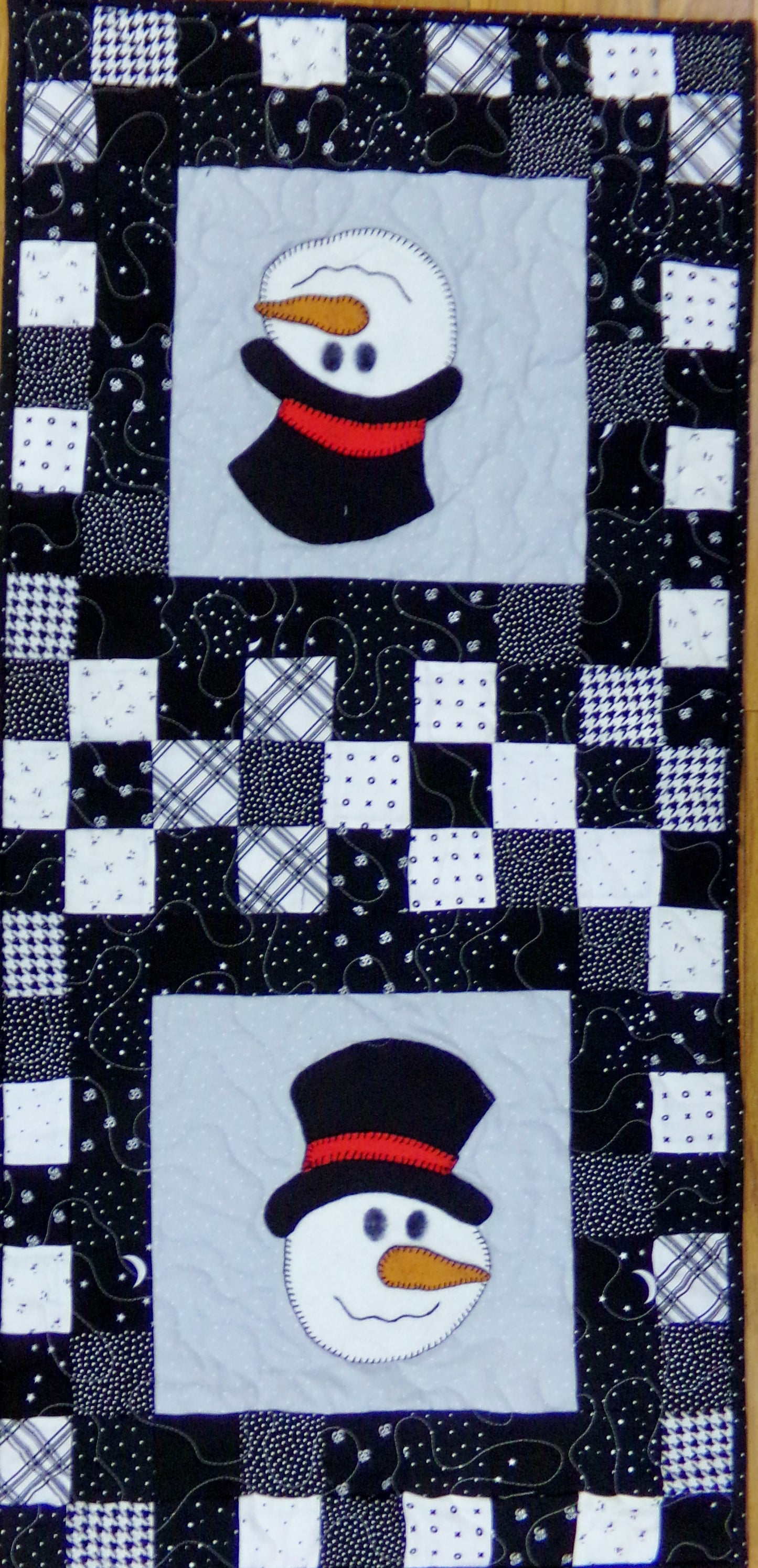 Patchwork Snowman