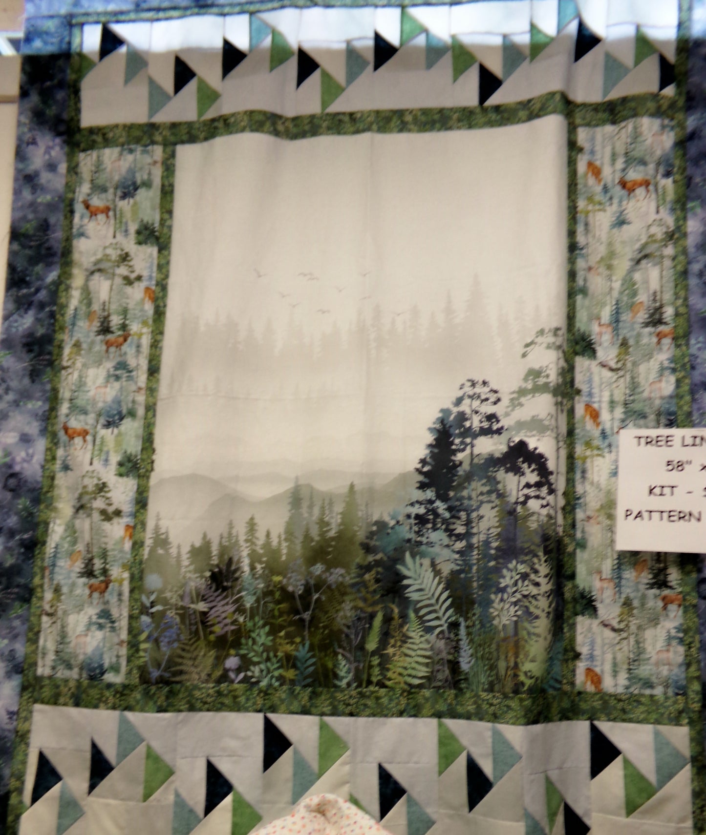 Tree Line quilt kit