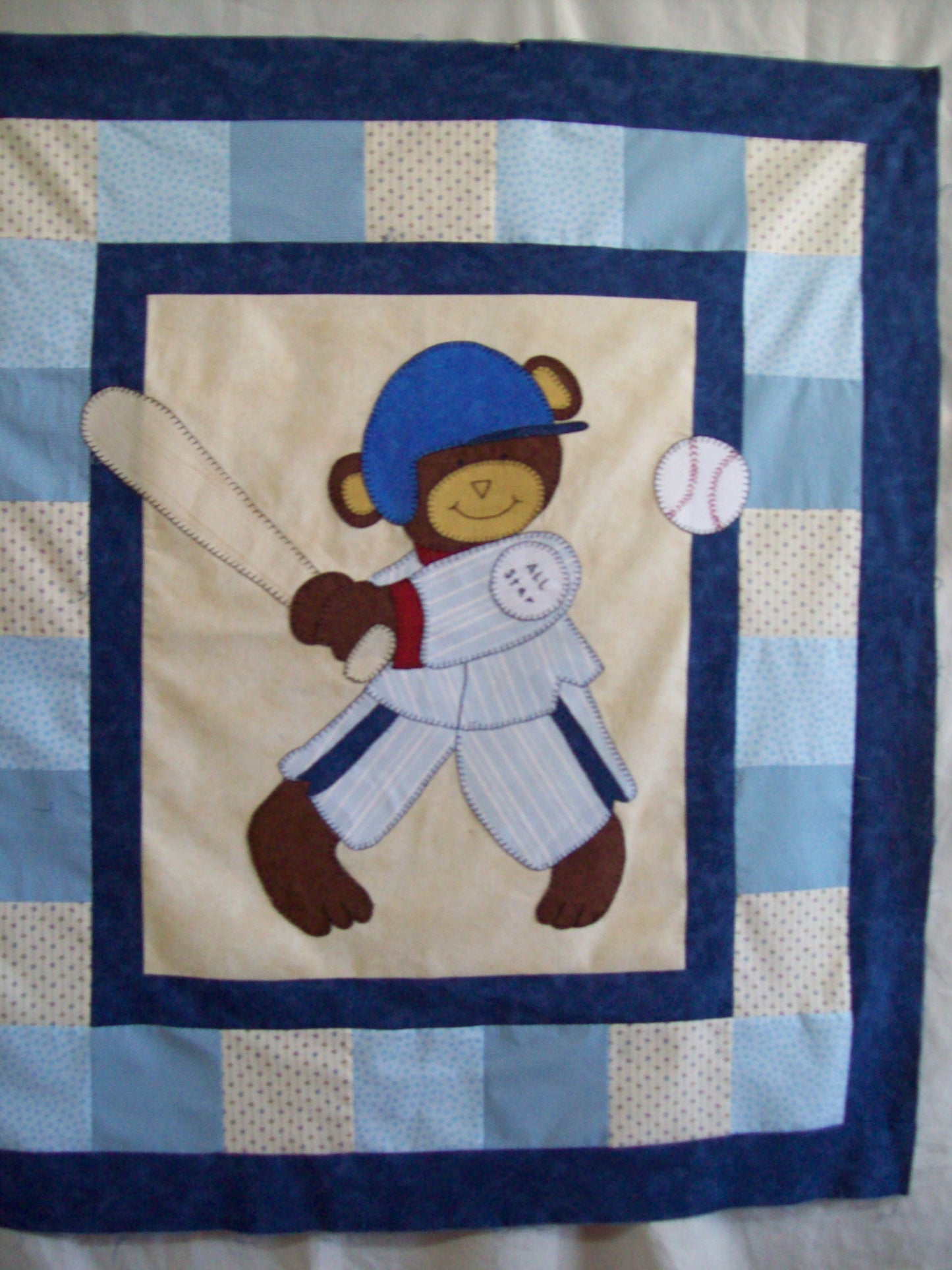Teddy at Bat