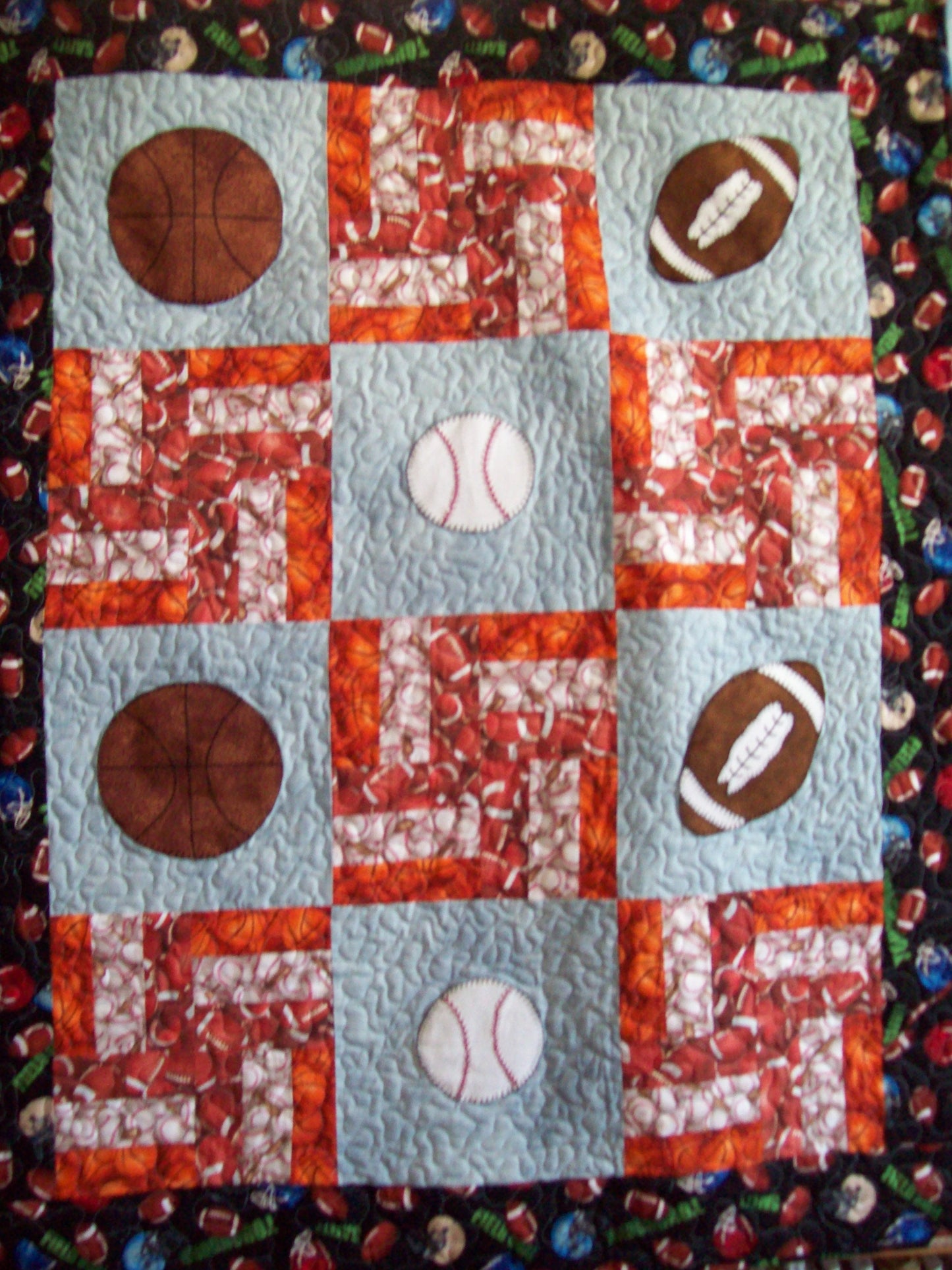 Feelin' A Little Sporty Quilt