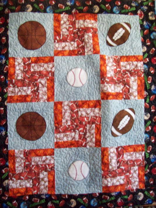 Feelin' A Little Sporty Quilt