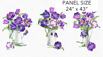 Tulip Garden Panel DP28490-10