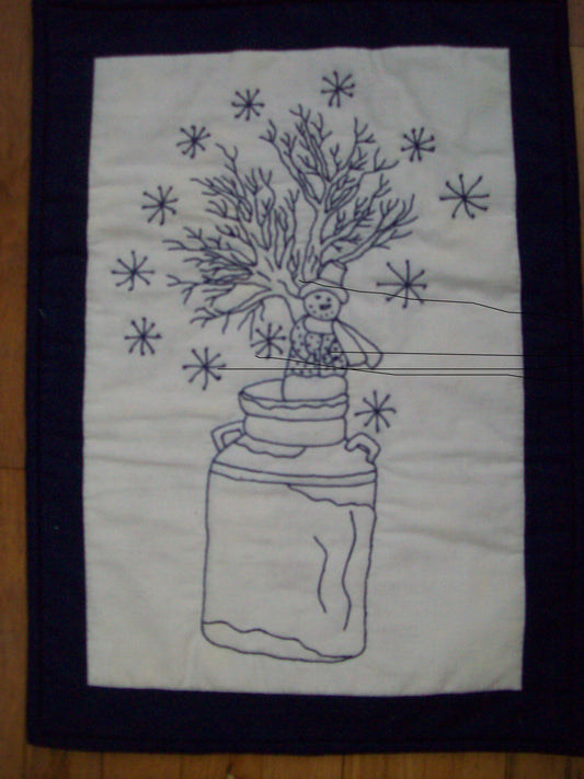 Milk Can Series: Winter