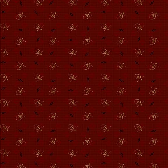 Dear Scarlet D171632D Wine Whimsical Circle