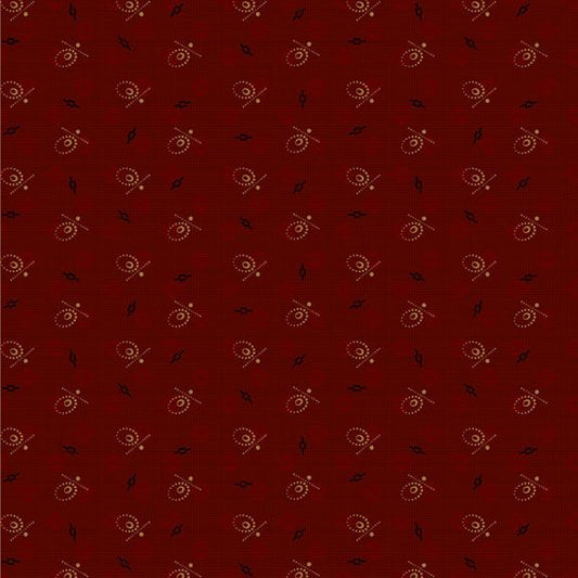 Dear Scarlet D171632D Wine Whimsical Circle
