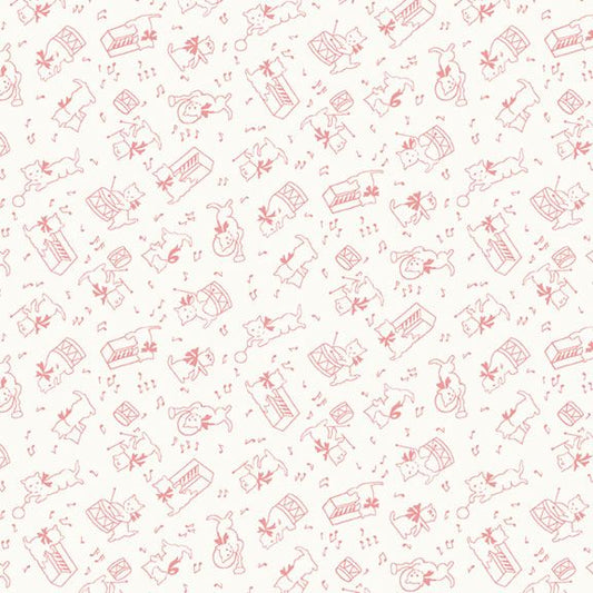 Aunt Grace Rock My Baby R351873D Pink Cat