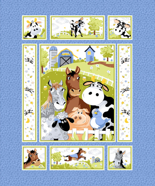 Barnyard Blues Panel SB20413-760