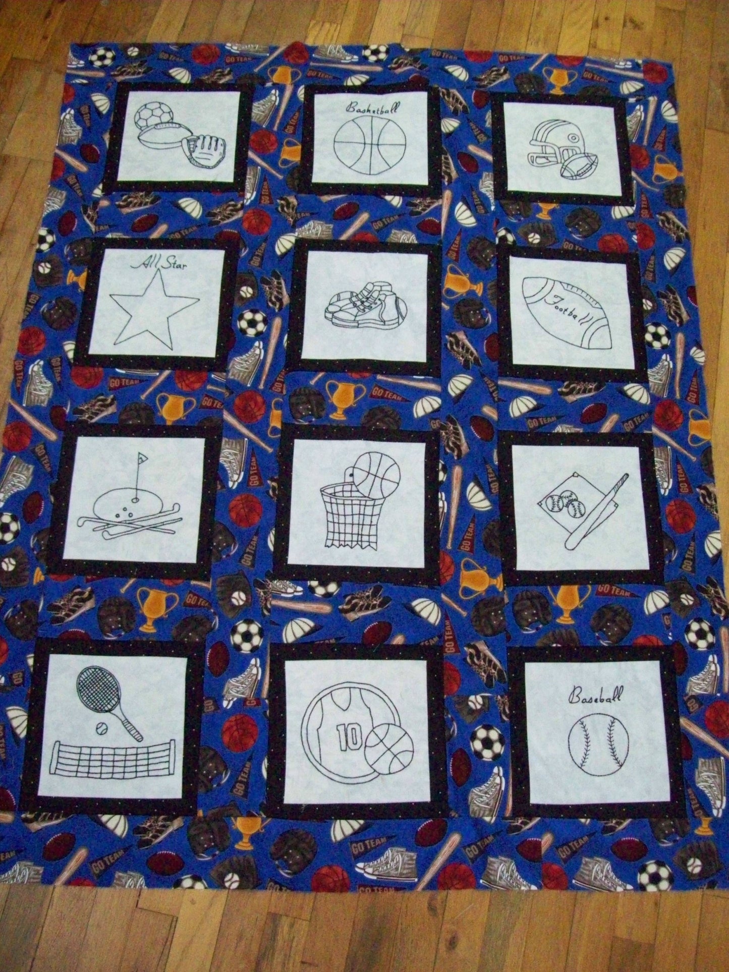Sports Year Around Quilt