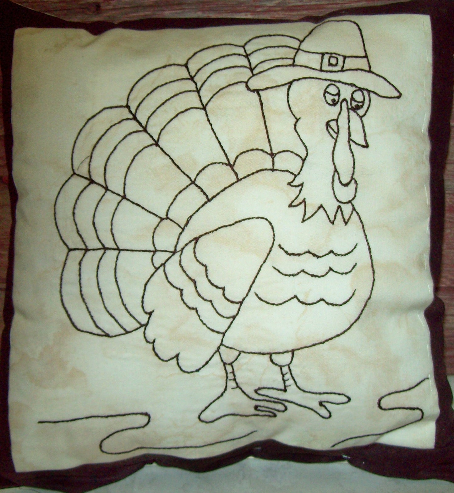 Tommy Turkey Pillow