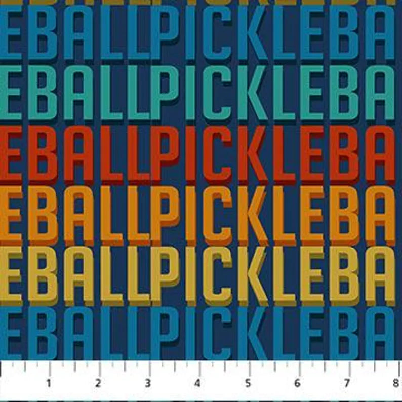 Pickleball Navy Multi # 27533-48