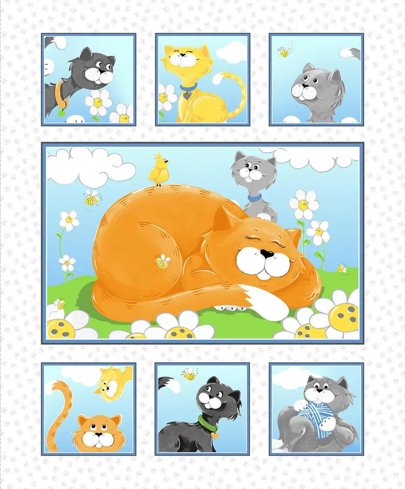 Kitty the Cat Panel #SB20390-100